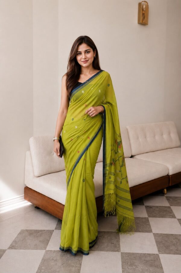 Pure Jamdani Handloom Saree