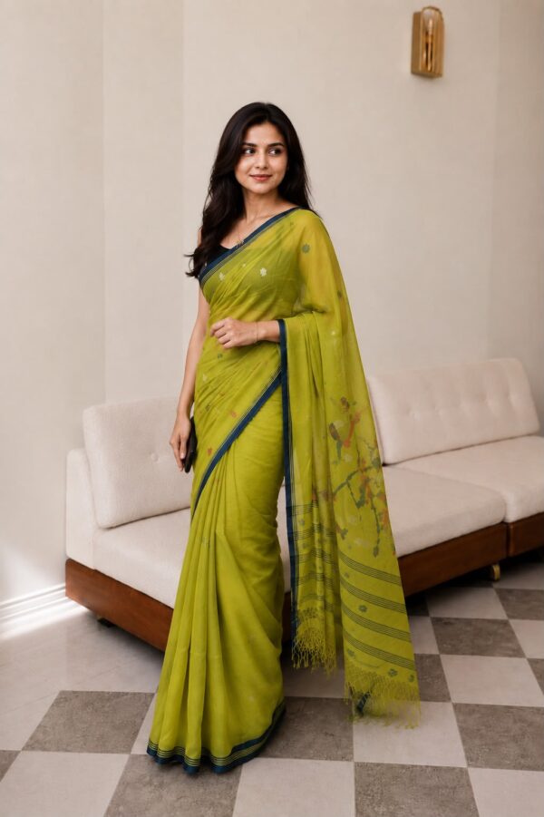 Pure Jamdani Handloom Saree
