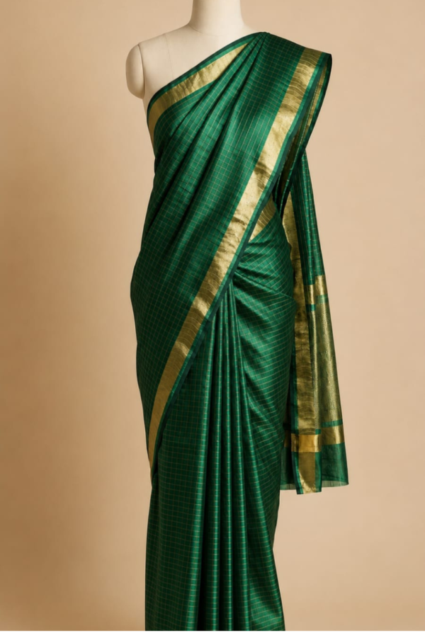 The Decision Maker – Multi-Silk Desi Tussar Saree