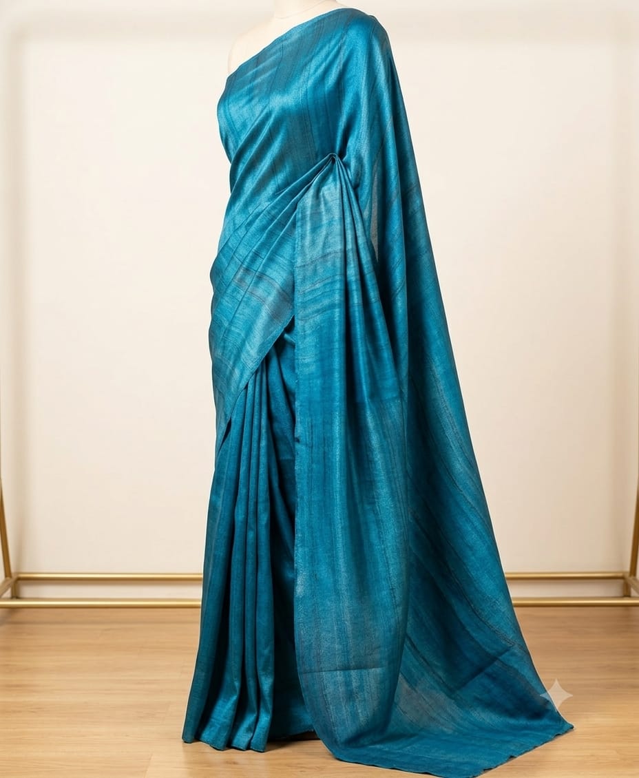 Bhagalpuri Tussar Silk Saree