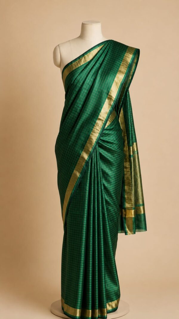The Decision Maker – Multi-Silk Desi Tussar Saree