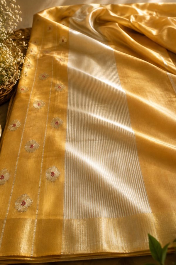 Chanderi Silk by Silk Handloom Saree