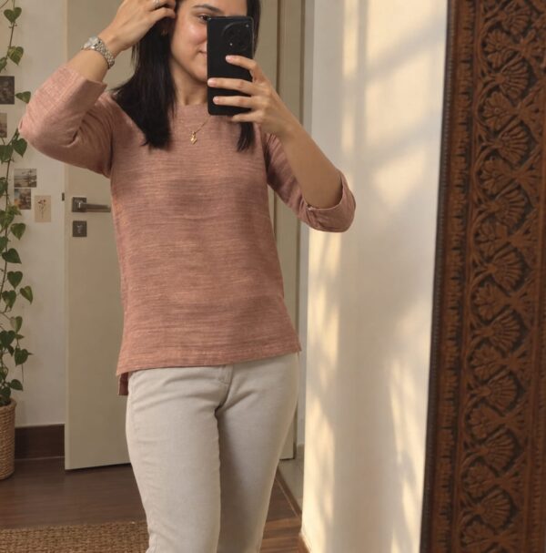 Khadi Handloom Royal Look Top