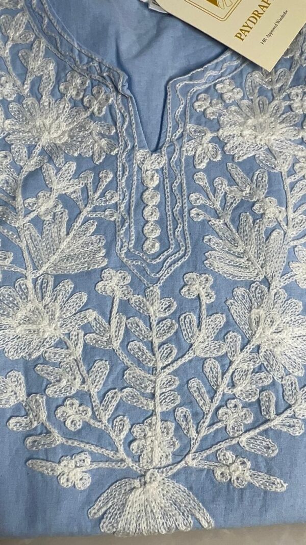 The first move Kurti (powder blue)